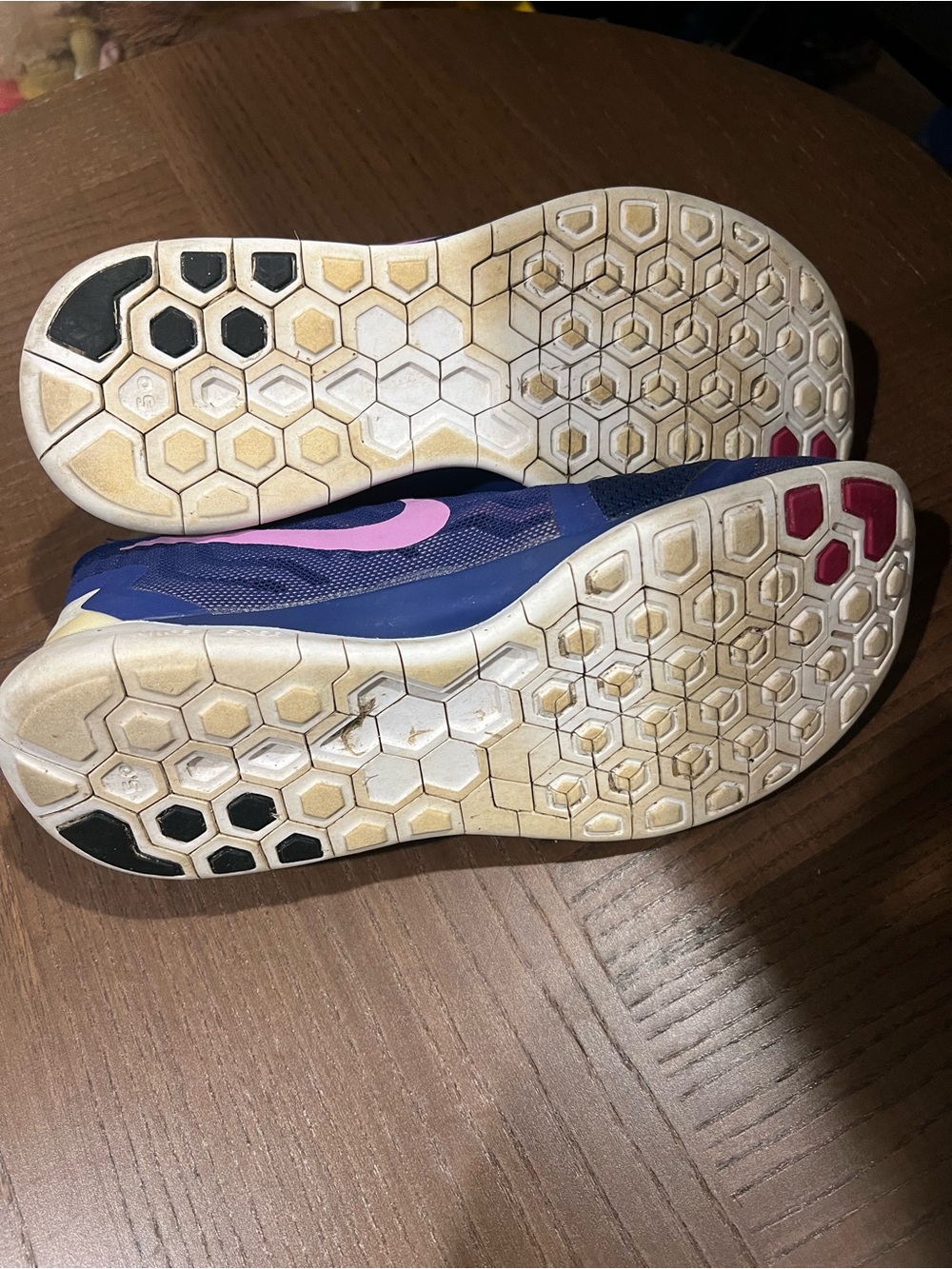 Nike Free 5.0 Blue Pink Running Shoes Women’s Size 9 - Picture 5 of 5